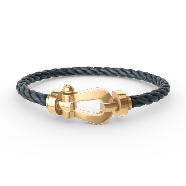 Dream FORCE LARGE HORSESHOE NO DIAMOND BRACELET GOLD