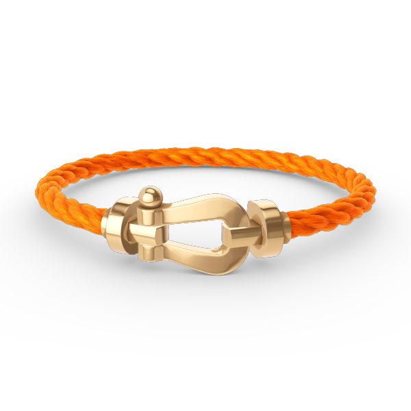 Dream FORCE LARGE HORSESHOE NO DIAMOND BRACELET GOLD