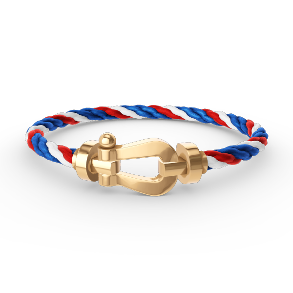 Dream FORCE LARGE HORSESHOE NO DIAMOND BRACELET GOLD