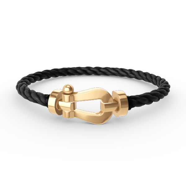 Dream FORCE LARGE HORSESHOE NO DIAMOND BRACELET GOLD
