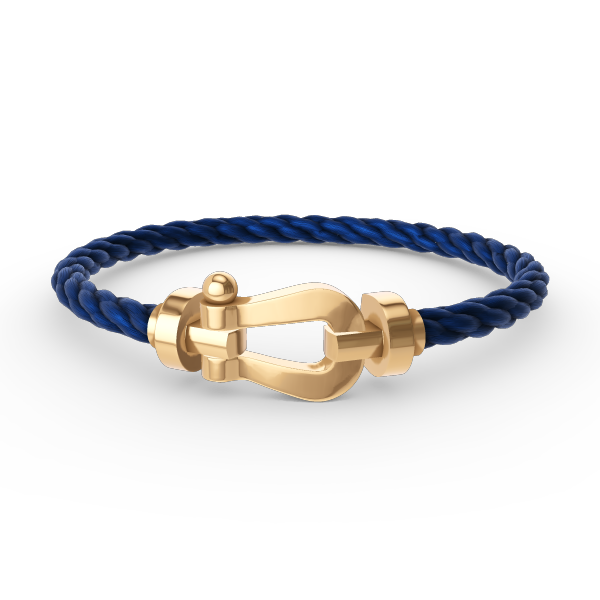 Dream FORCE LARGE HORSESHOE NO DIAMOND BRACELET GOLD