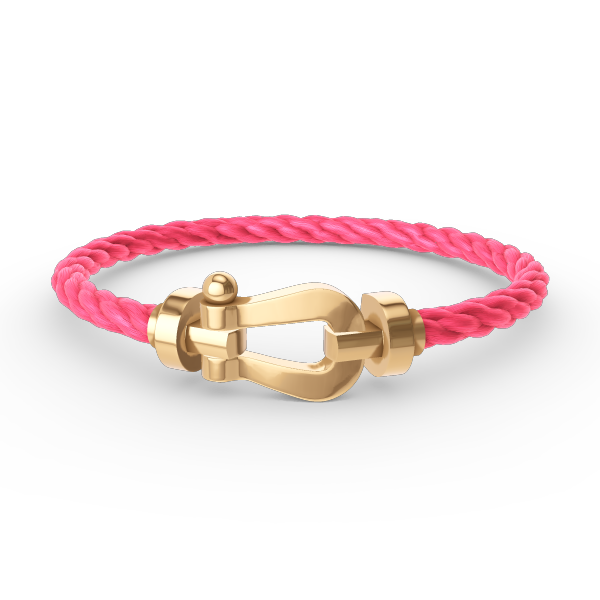 Dream FORCE LARGE HORSESHOE NO DIAMOND BRACELET GOLD