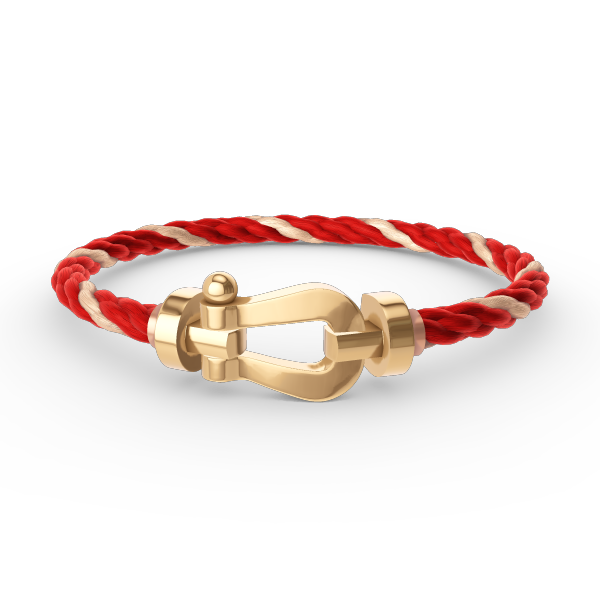 Dream FORCE LARGE HORSESHOE NO DIAMOND BRACELET GOLD