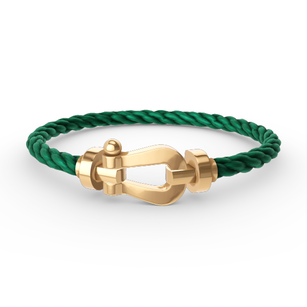Dream FORCE LARGE HORSESHOE NO DIAMOND BRACELET GOLD
