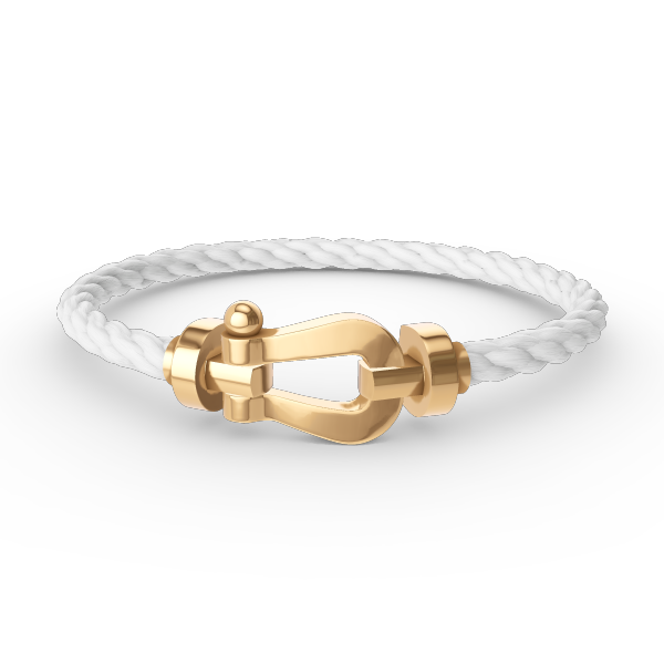 Dream FORCE LARGE HORSESHOE NO DIAMOND BRACELET GOLD