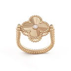 Dream CLOVER RIVERSIBLE ROSE GOLD RING
