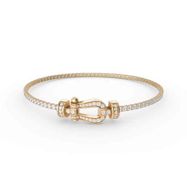 Dream FORCE  HORSESHOE  DIAMOND TENNIS BRACELET