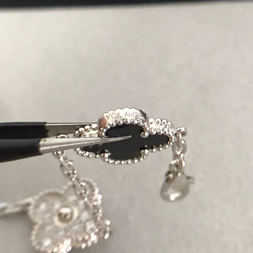 [Dream ]New CLOVER 5 MOTIF ONYXS BRACELET COLLECTION