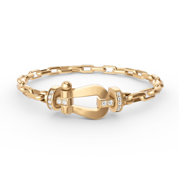 Dream FORCE LARGE HORSESHOE CLASP  METAL BRACELET