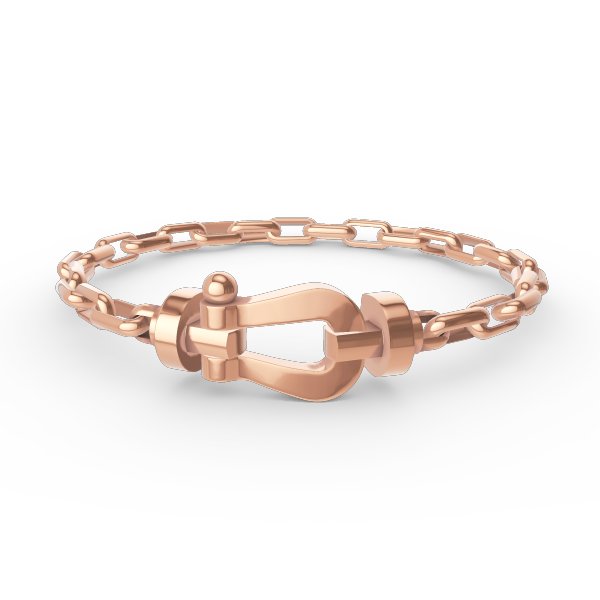 Dream FORCE LARGE HORSESHOE CLASP  METAL BRACELET