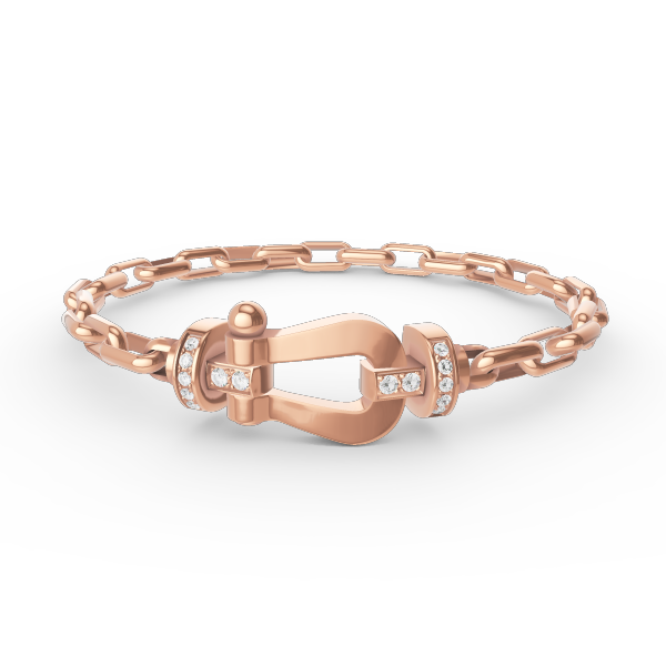 Dream FORCE LARGE HORSESHOE CLASP  METAL BRACELET