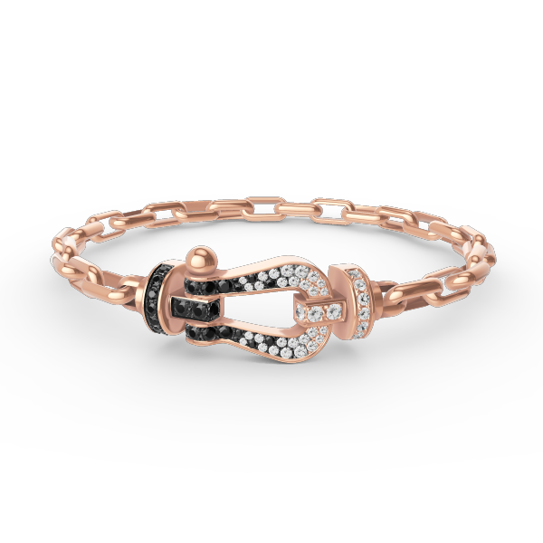 Dream FORCE LARGE HORSESHOE CLASP  METAL BRACELET