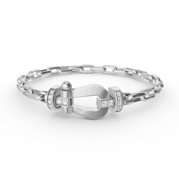 Dream FORCE LARGE HORSESHOE CLASP  METAL BRACELET