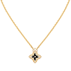 Dream STAR PEDANT PINK GOLD DIAMOND NECKLACE