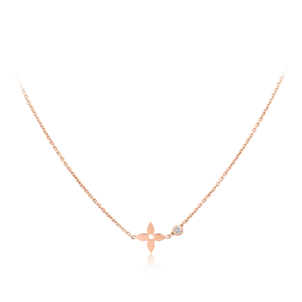 Dream BLOSSOM PENDANT PINK GOLD AND DIAMOND