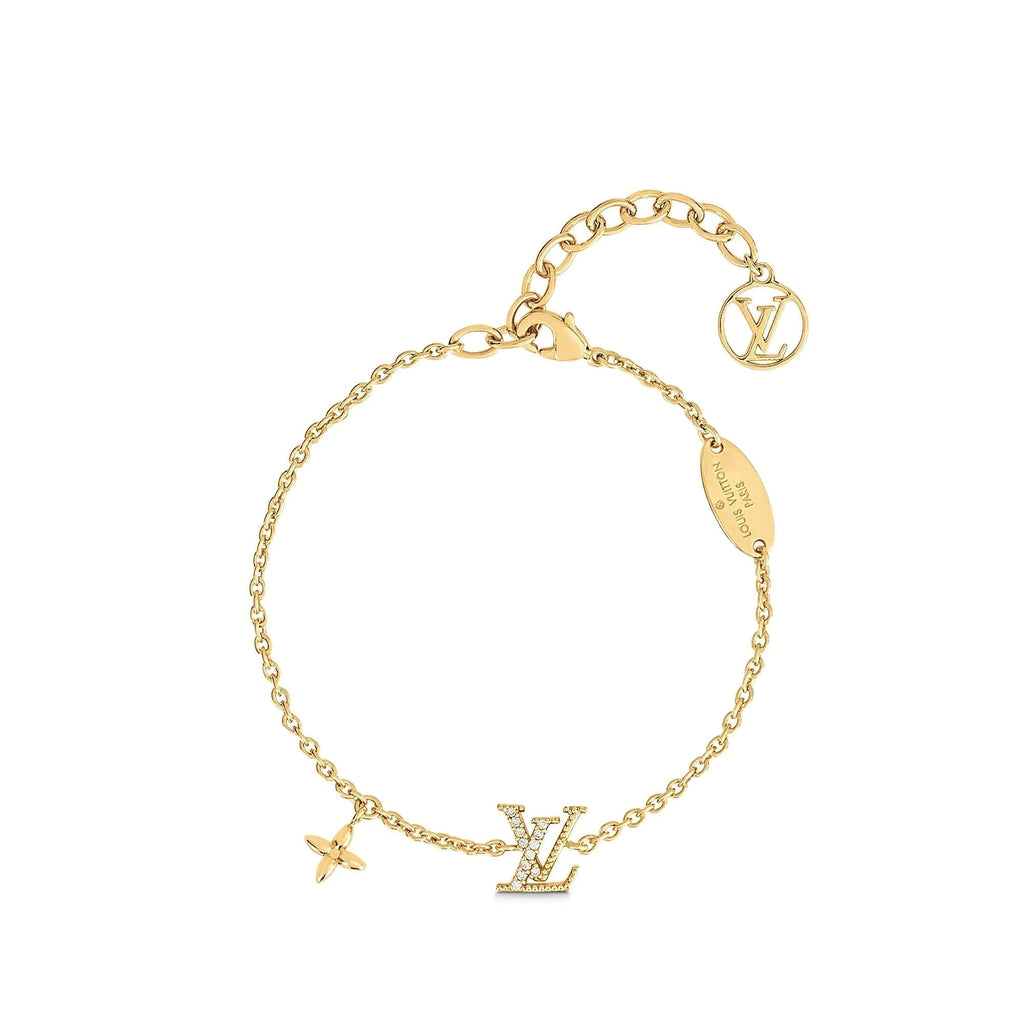 Dream LOGO STAR MOTIF GOLD BRACELET