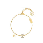 Dream LOGO STAR MOTIF GOLD BRACELET