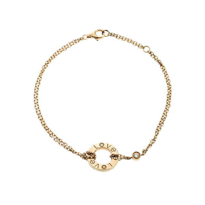 Dream LOVE ARMBAND 2 DIAMANTEN