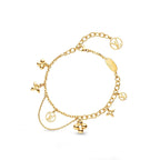 Dream BLOOMING PINK GOLD MOP BRACELET