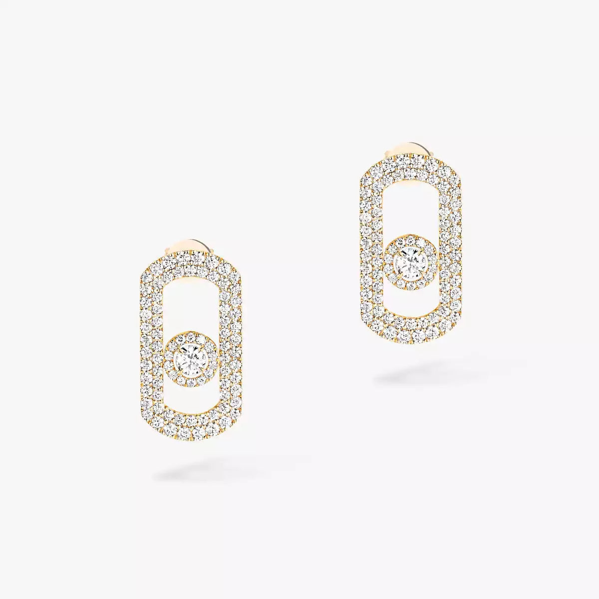 [Dream]So Move Pavé-Ohrringe mit Diamantbesatz in Silber