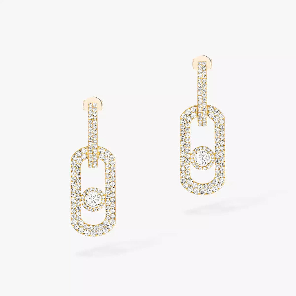 [Dream]So Move XL Ohrhänger mit Diamant-Pavé