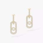 [Dream]So Move XL Ohrhänger mit Diamant-Pavé
