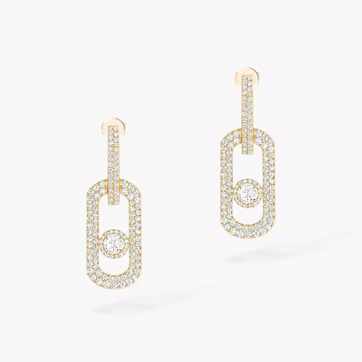 [Dream]So Move XL Ohrhänger mit Diamant-Pavé