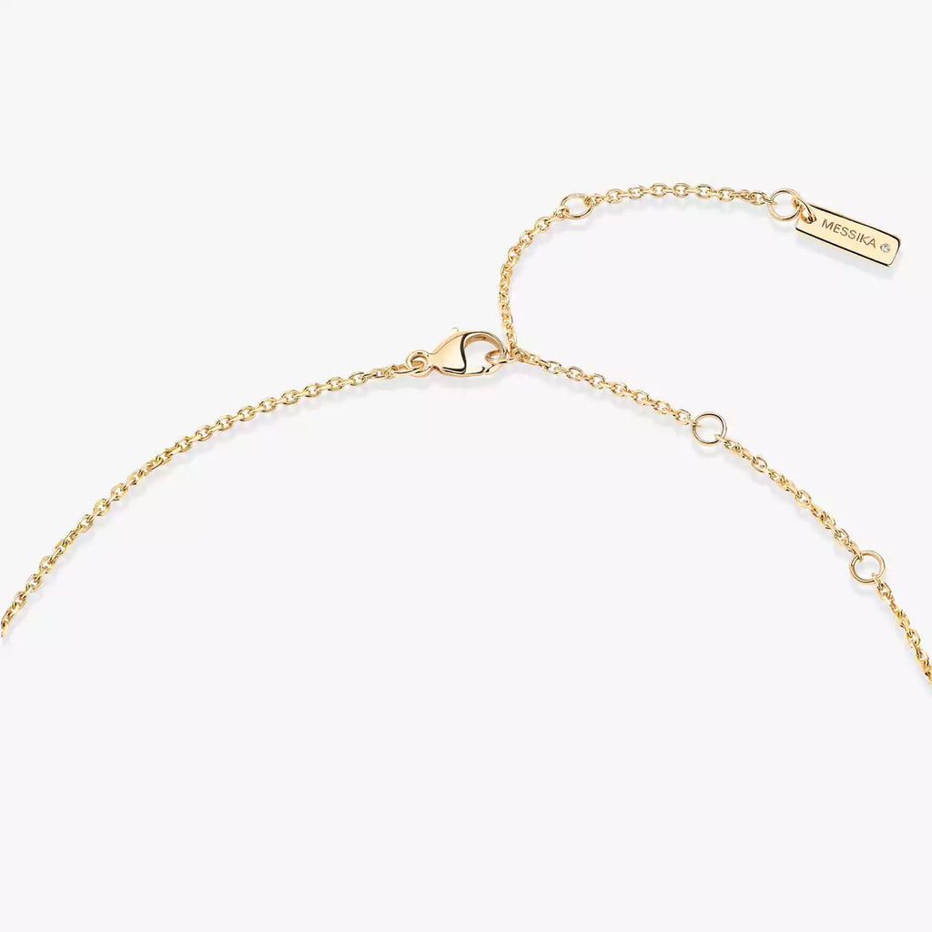 [Dream] Lucky Eye Diamantkette in Roségold und Türkis