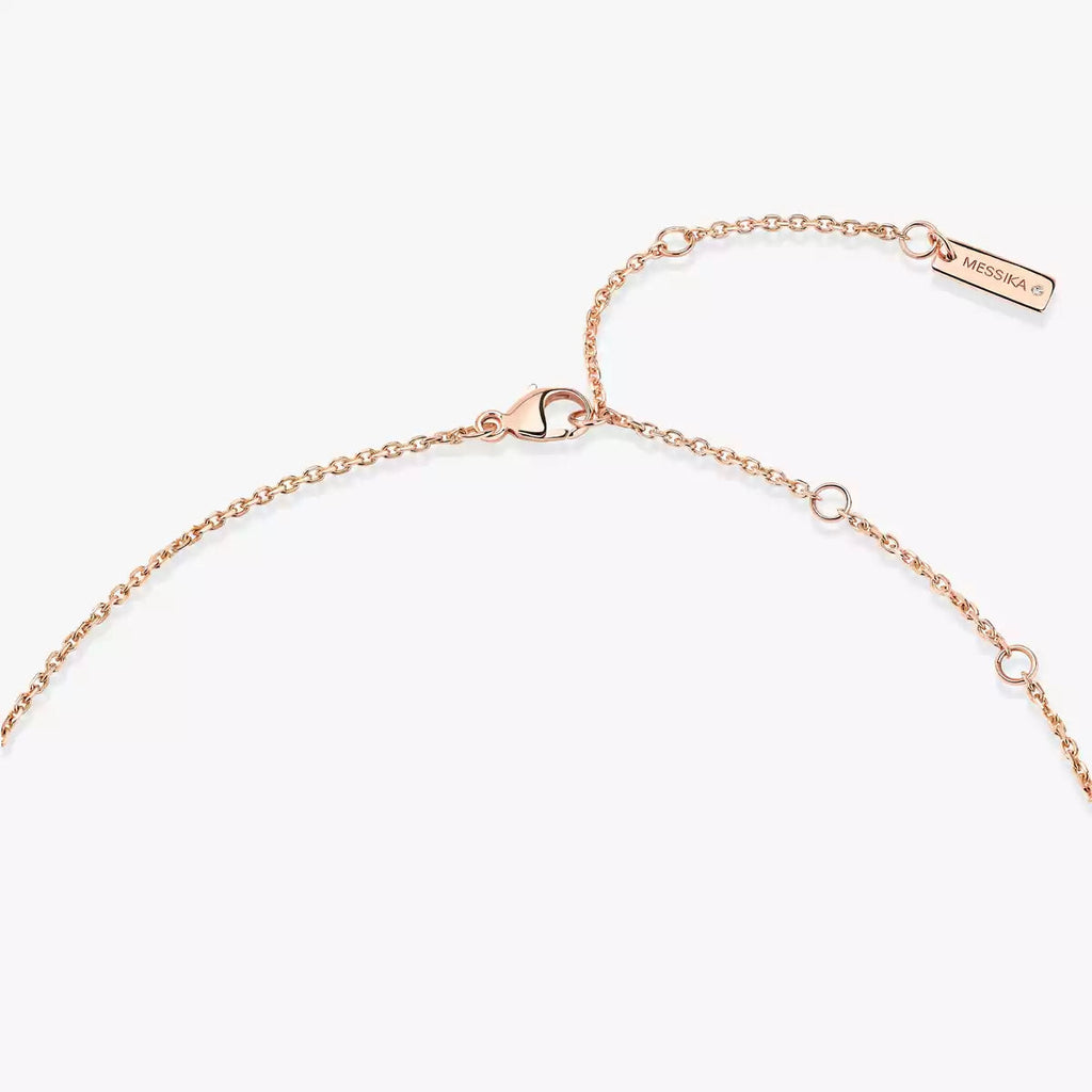 [Dream] Lucky Eye Diamantkette in Roségold und Türkis