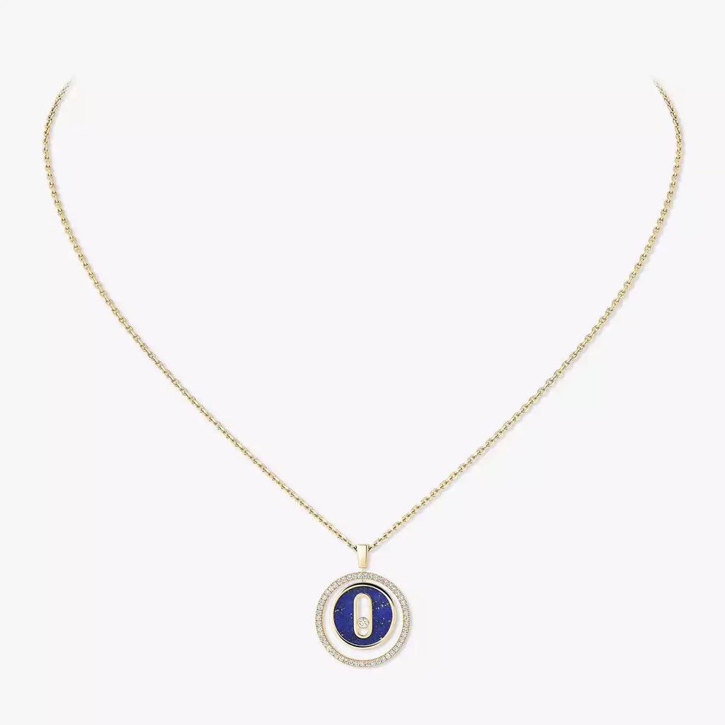 [Dream]Lucky Move Diamond Necklace in Rose Gold and White Mother-of-Pearl
