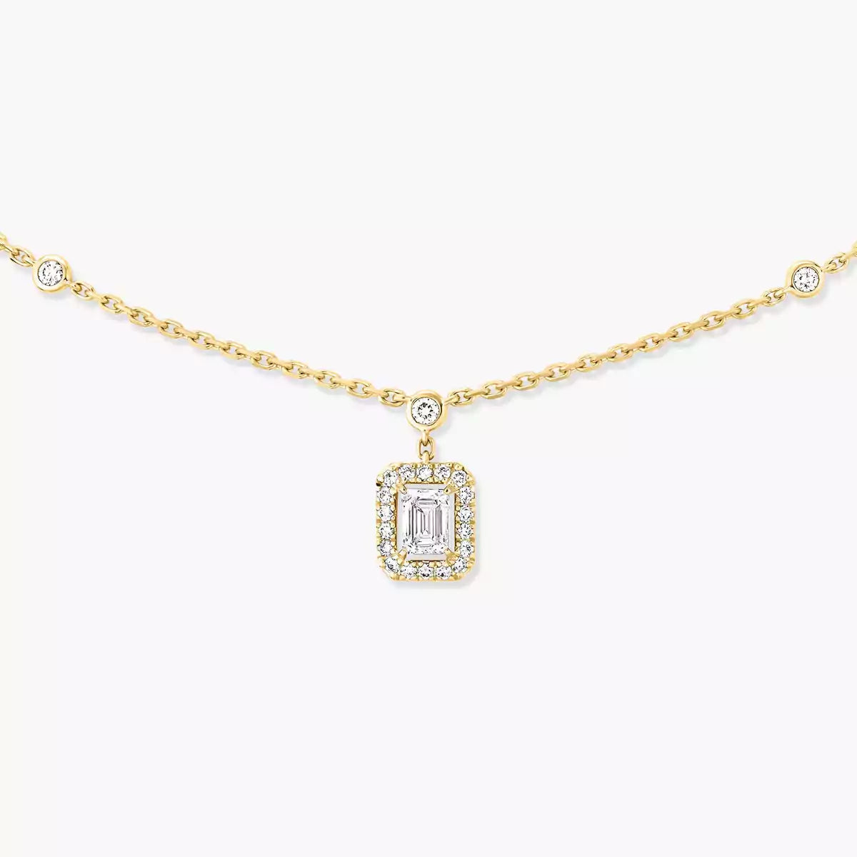 [Dream]My Twin Diamond Necklace in Silver