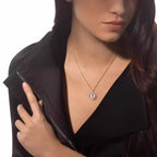 [Dream]Lucky Move Diamond Necklace in Rose Gold and White Mother-of-Pearl