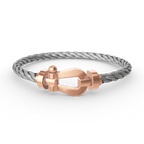 Dream FORCE LARGE HORSESHOE NO DIAMOND BRACELET ROSE GOLD