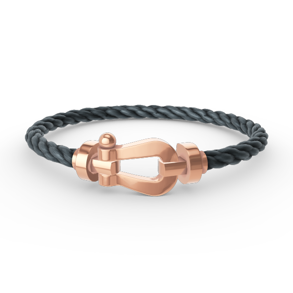 Dream FORCE LARGE HORSESHOE NO DIAMOND BRACELET ROSE GOLD