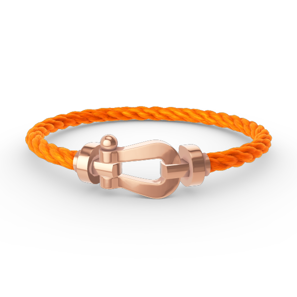 Dream FORCE LARGE HORSESHOE NO DIAMOND BRACELET ROSE GOLD
