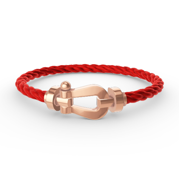 Dream FORCE LARGE HORSESHOE NO DIAMOND BRACELET ROSE GOLD