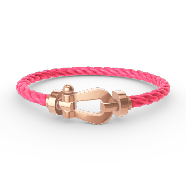 Dream FORCE LARGE HORSESHOE NO DIAMOND BRACELET ROSE GOLD