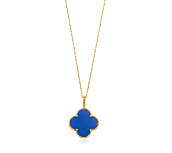 Dream CLOVER 25MM HALSKETTE TÜRKIS ROSÉGOLD