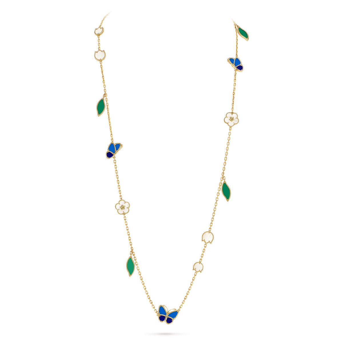 [Dream ] 26 NEW CLOVER 15 MOTIFS LUCKY NECKLACE