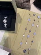 [Dream ] 25 NEW CLOVER 15 MOTIFS PURPLE CHALCEDONY