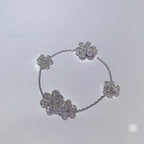 Dream FRIVOLE SILVER 5 FLOWERS BRACELET