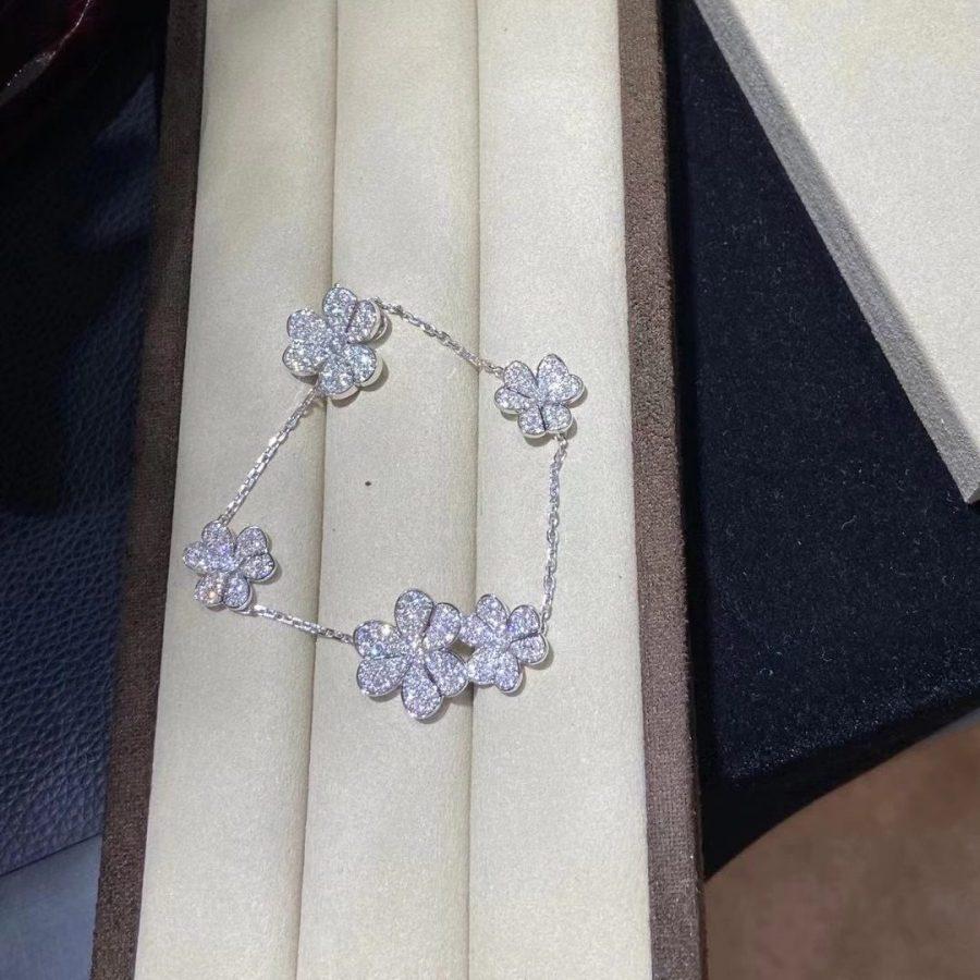 Dream FRIVOLE SILVER 5 FLOWERS BRACELET