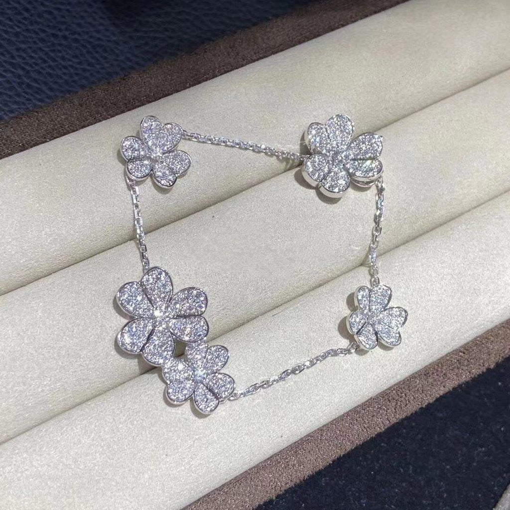 Dream FRIVOLE SILVER 5 FLOWERS BRACELET