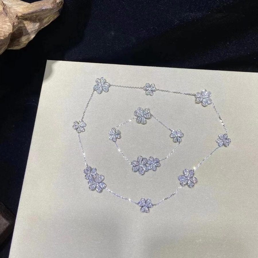 Dream FRIVOLE SILVER 5 FLOWERS BRACELET