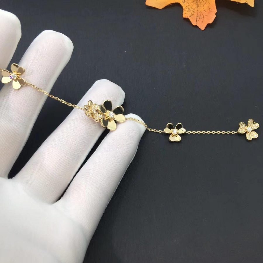 Dream FRIVOLE GOLD 5 FLOWERS BRACELET