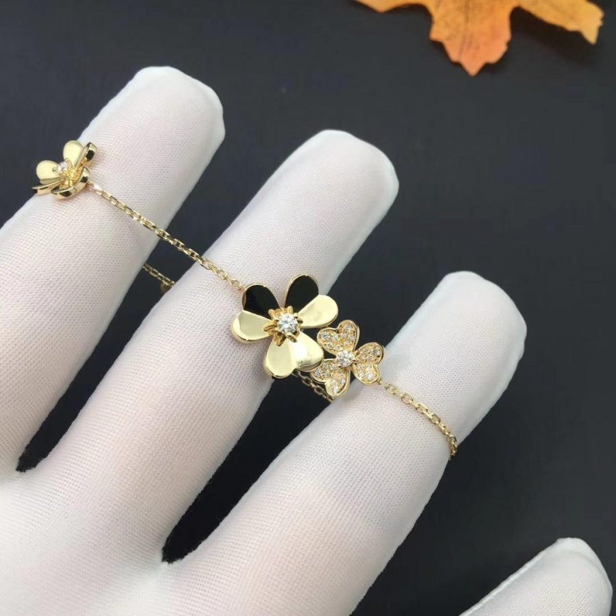 Dream FRIVOLE GOLD 5 FLOWERS BRACELET