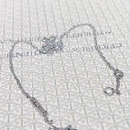Dream FRIVOLE SILVER FLOWER DIAMOND BRACELET
