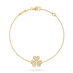 Dream FRIVOLE GOLD FLOWER DIAMOND BRACELET