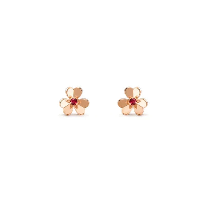 Dream FRIVOLE  FLOWER PINK EARRINGS
