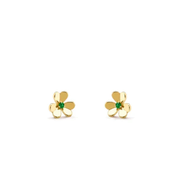 Dream FRIVOLE  FLOWER MALACHITE EARRINGS